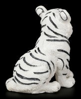 White Tiger Baby Figure - Sitting on the Floor