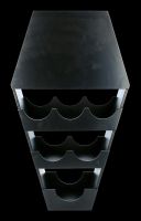Wine Shelf - Black Coffin