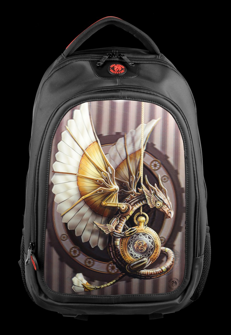 3D Backpack Steampunk Dragon - Clockwork Dragon