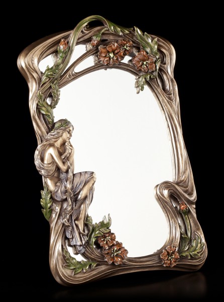 Table Mirror - Art Nouveau Lady 