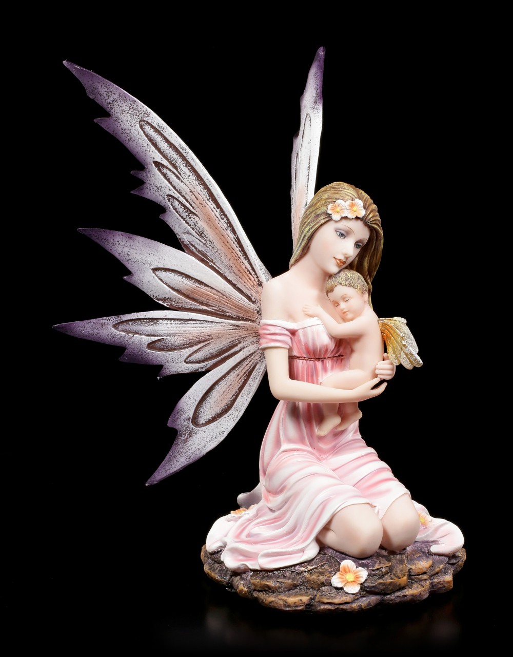 Fairy Figurine - Mother Nienna with Baby