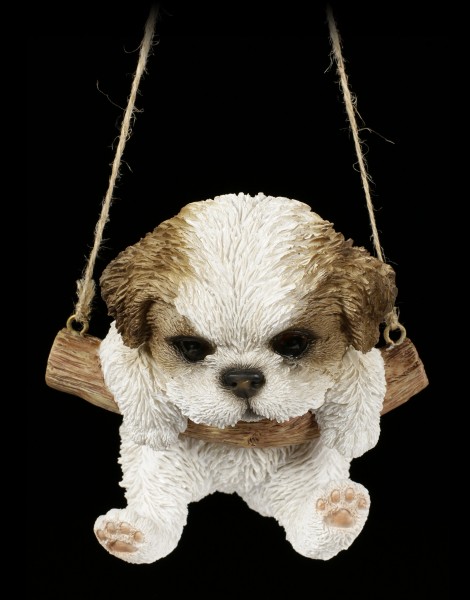 Hängende Hunde Figur - Shih Tzu Welpe