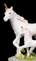 Unicorn Figurine - Mother with Foal