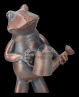 Garden Figurine - Frog with Watering Can