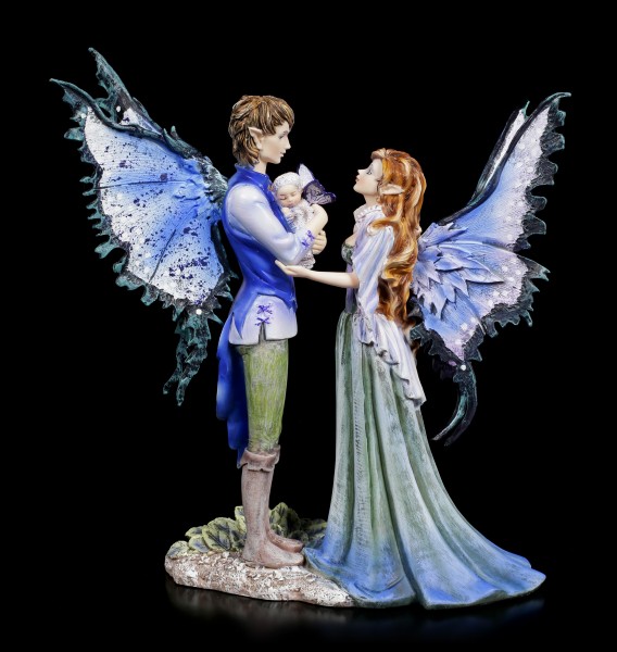 Fairy Figurines - Happy Family Estrelle & Arseen