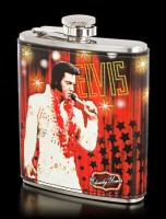 Hip Flask with Elvis Presley - Elvisly Yours