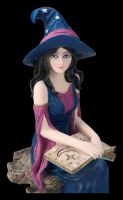 Witch Figurine - White Witch Fiona