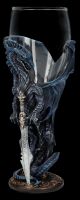 Glass Goblet Dragon - Night Blade