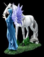 Fairy Figurine - Mythica with Unicorn