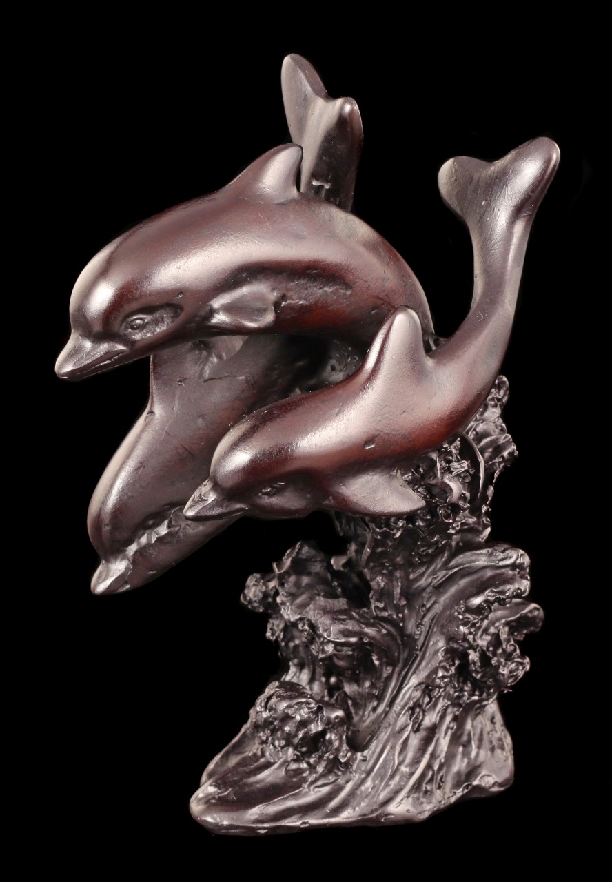 Drei Delfine - Figur