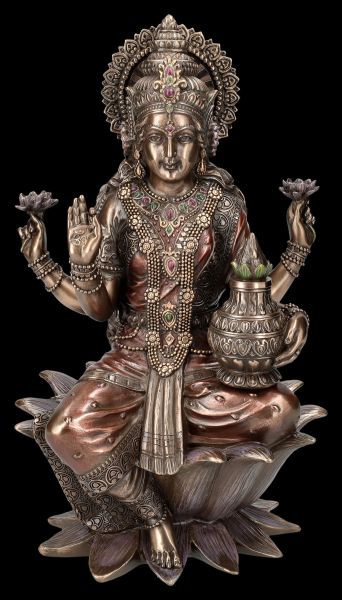 Lakshmi Figur XL - Hinduistische Göttin der Liebe