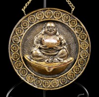 Backflow Räucherkegelhalter - Goldener Buddha