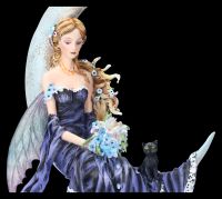 Fairy Figurine - Wind Moon dark blue by Nene Thomas