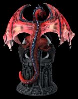 Dragon Figurine with Crystal Ball - Crystal Guardian