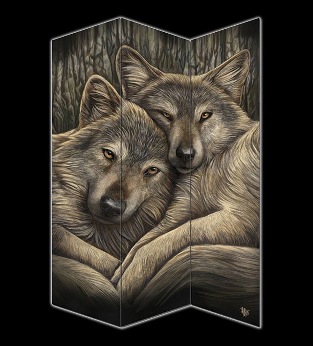 Room Divider - Loyal Companions by Lisa Parker