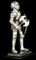 Knight Figurine with Axe & Shield