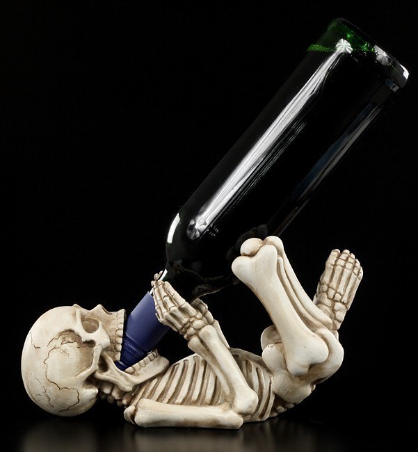 Guzzlers - Skeleton Bottle Holder