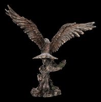 Adler Figur mit gespreizten Schwingen