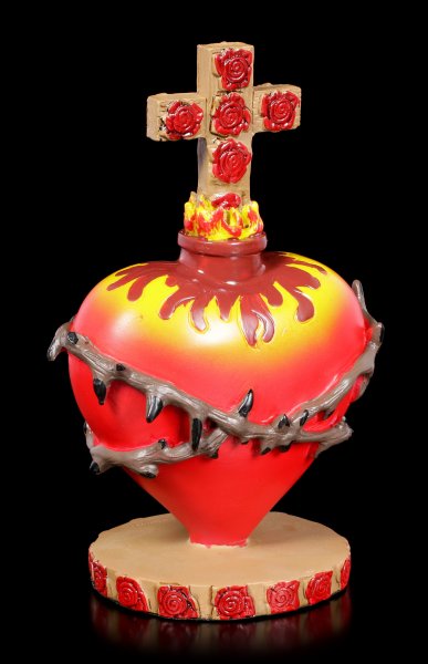 Day of the Dead Figurine - Sacred Heart