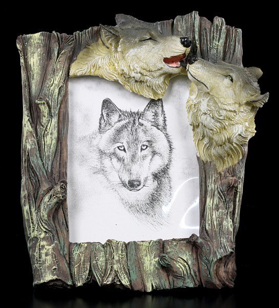 Wolf Picture Frame