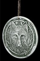 Wall Plaque Wolf silver - The Wild One