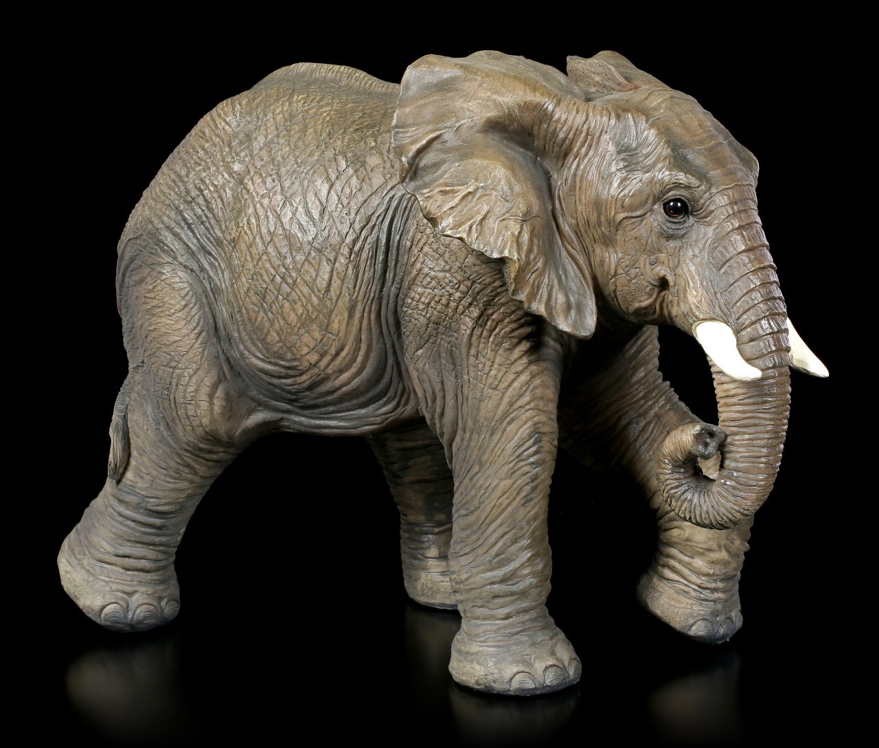 Garden Figurine - Walking Bull Elephant