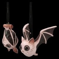 Niedliche Fledermaus Anhänger - Sneak & Peak 2er Set