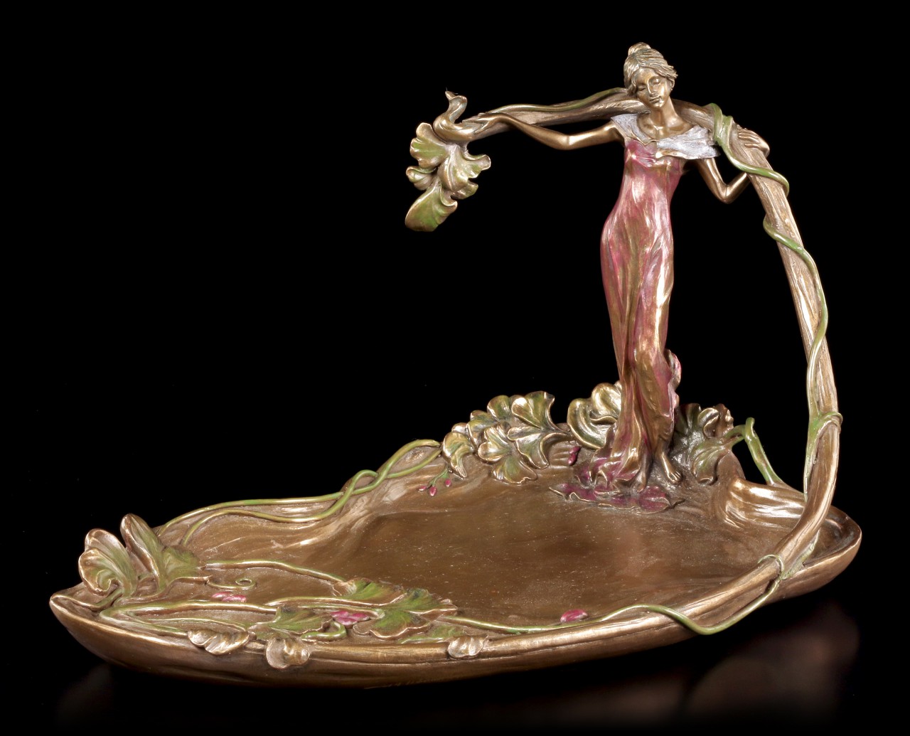 Plate - Woman holding Branch