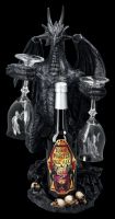 Drachen Butler für Flasche und Gläser