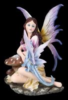 Fairy Figurine - Vania with Dragon