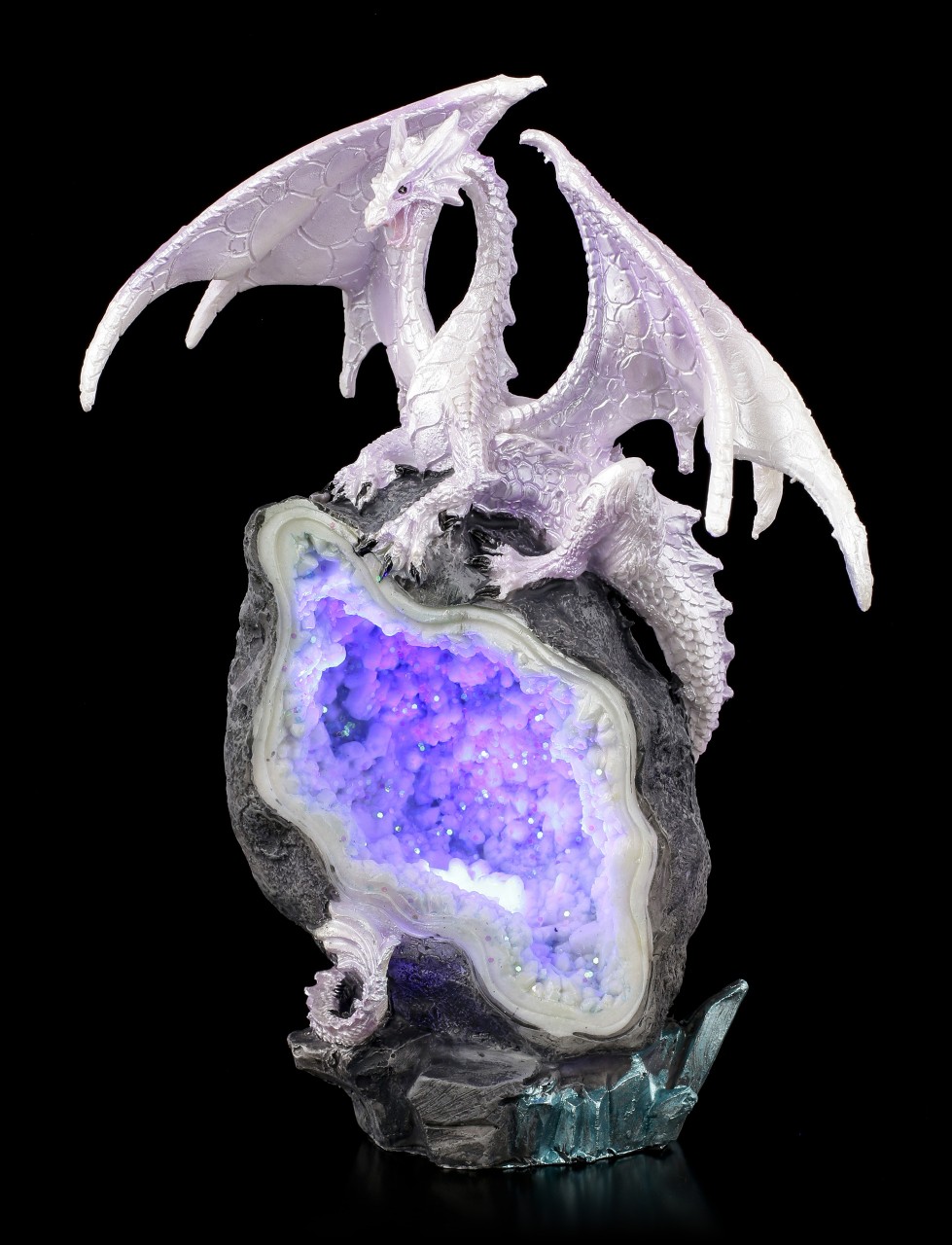 Dragon Figurine LED - Glacial Custodian