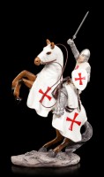 Knight Templar Figurine - Crusader on Horse