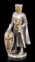 Zinn Ritter - Malteser mit Schild und Schwert