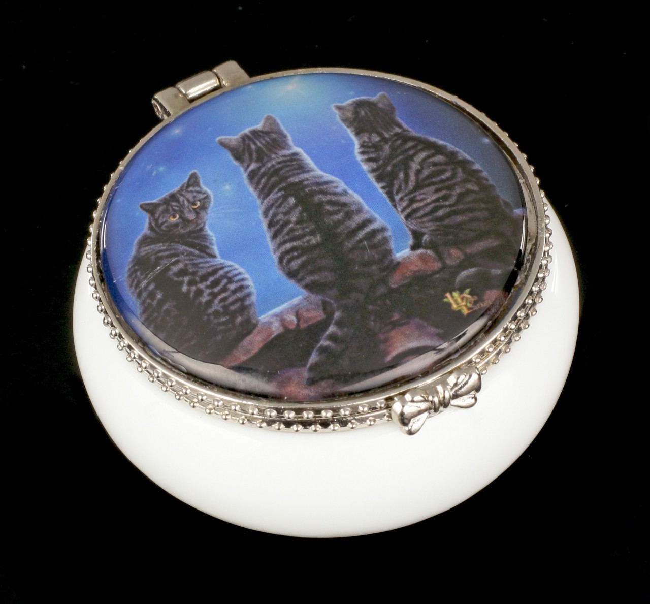 Trinket Box with Cats - Wish upon a Star