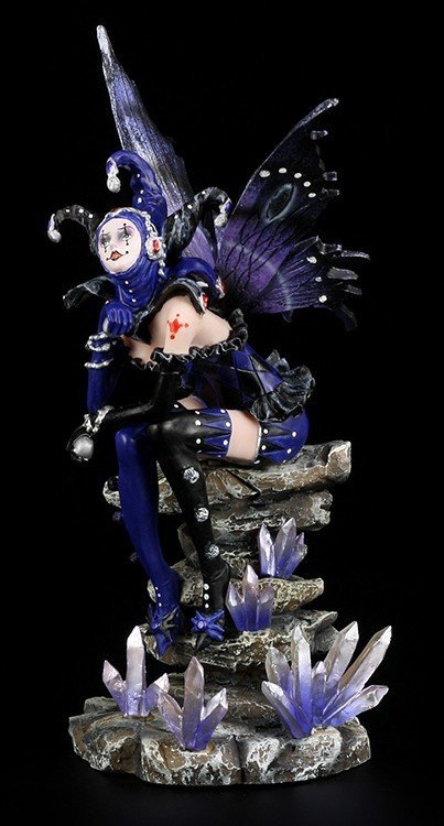 Harlequin Fairy Figurine - Mystique