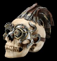 Steampunk Skull - Dreadlock Device large