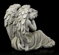 Engel Gartenfigur - Träumend