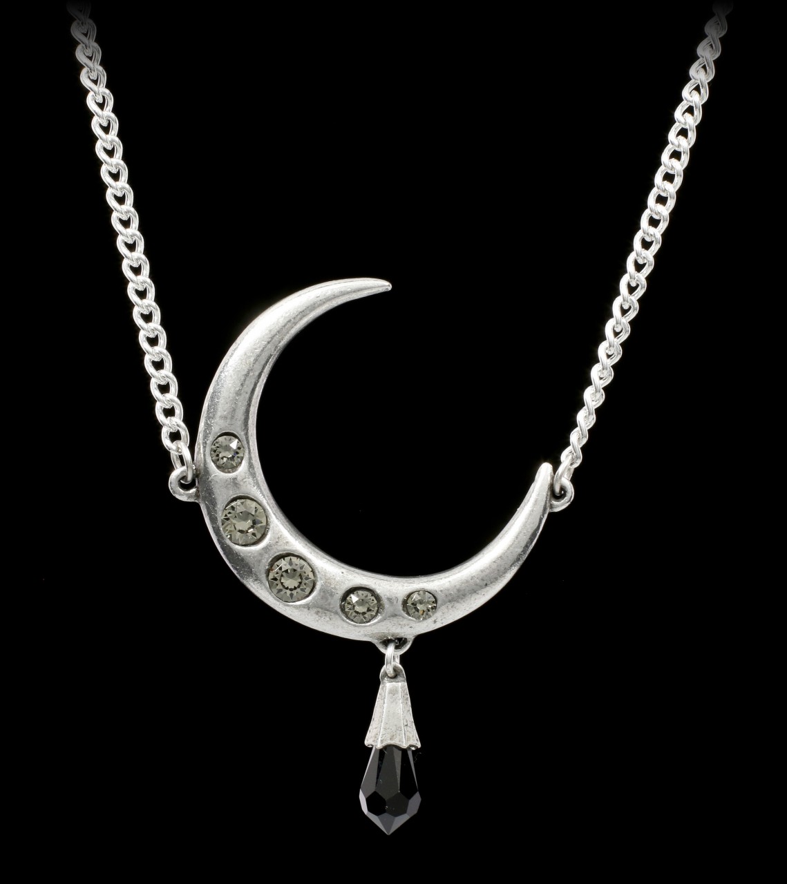 Alchemy Moon Necklace - Lune Noir
