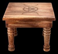 Altar Table 30 cm - Triple Moon