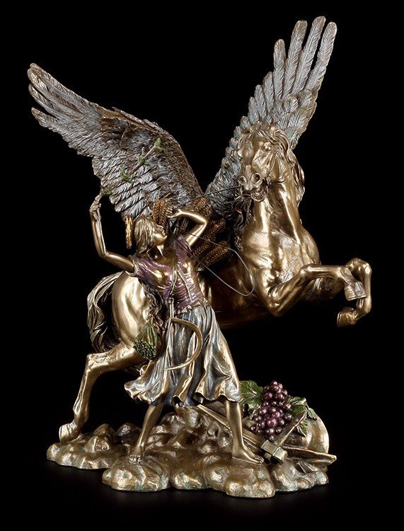 Pegasus Lady Figurine