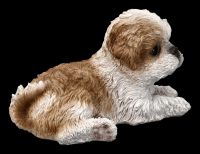 Shih Tzu Puppy Figurine lying