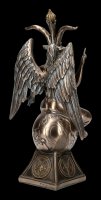 Baphomet Figurine on Pentagram - bronze colored