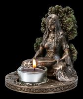 Tealight Holder - Celtic Goddess Danu