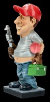 Funny Job Figur - Klempner mit Rohrzange