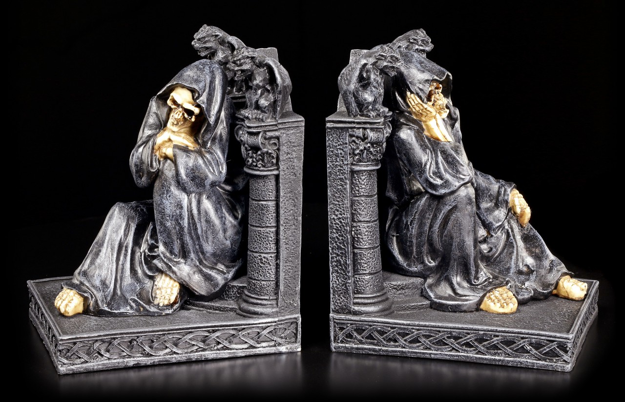 Reaper Bookends Set - The Book Keepers