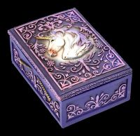 Tarot Box with Unicorn puple