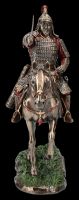 Genghis Khan Figurine on Horseback with Sabre