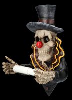 Toilettenpapierhalter - Skelett Horror Clown