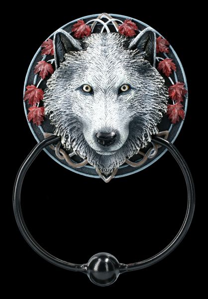Door Knocker Wolf - Guardian of the Fall