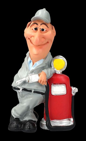 Funny Job Figurine small - Gas Station Attendant